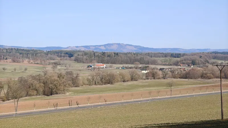 Blick auf den Bleßberg