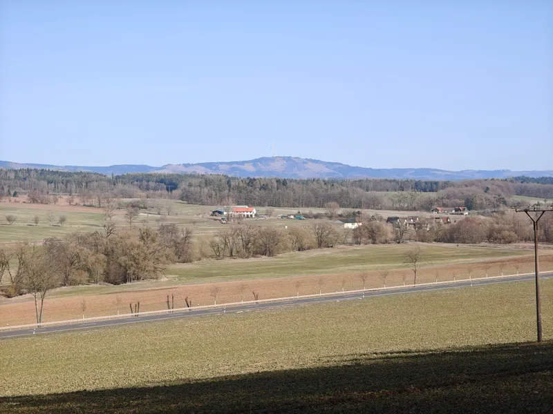 Blick auf den Bleßberg